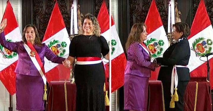 Cambios en el Gabinete: Dina Boluarte tomó juramento a nuevas ministras de la Mujer y Midis