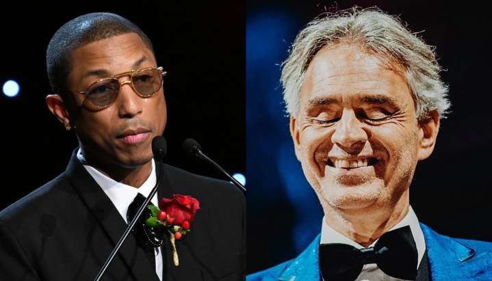 Andrea Bocelli, Pharrell Williams to direct Vatican concert for human fraternity