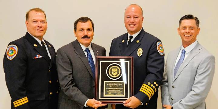 Bluffton Township Fire District earns distinguished accreditation for the second time