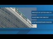 Sutter Health Roseville pickets for fair play