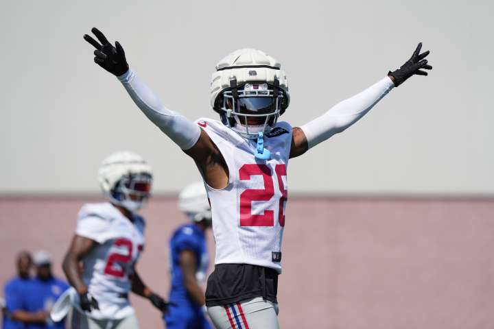 Giants' 4th-year corner has a chance to finally steal CB2 job
