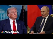 Trump speaks with European leaders ahead of Putin meeting in Alaska