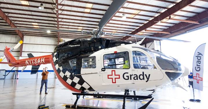 New helicopter ambulance launched by Grady Air