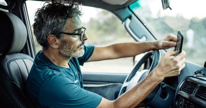Drivers in south-west England must not touch their phone next Sunday at 3 pm