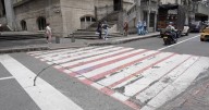 Hay cierre vial en el Centro de Manizales por obras frente a la Plaza de Bolívar y la Catedral