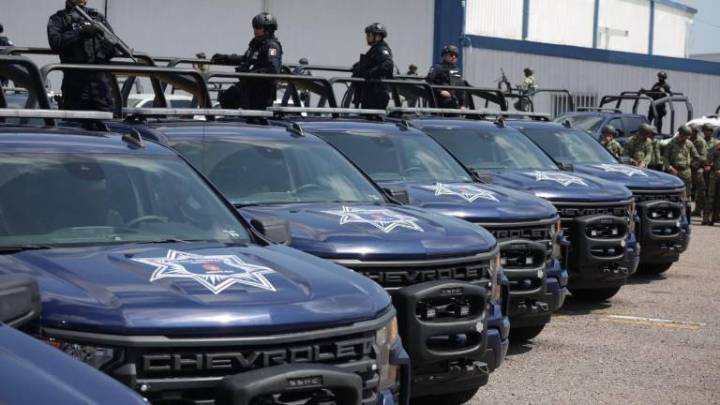 Sinaloa recibe de Gobierno federal 100 patrullas para la Policía Estatal