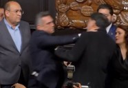 Violento episodio. Qué pasó en el Congreso de México
