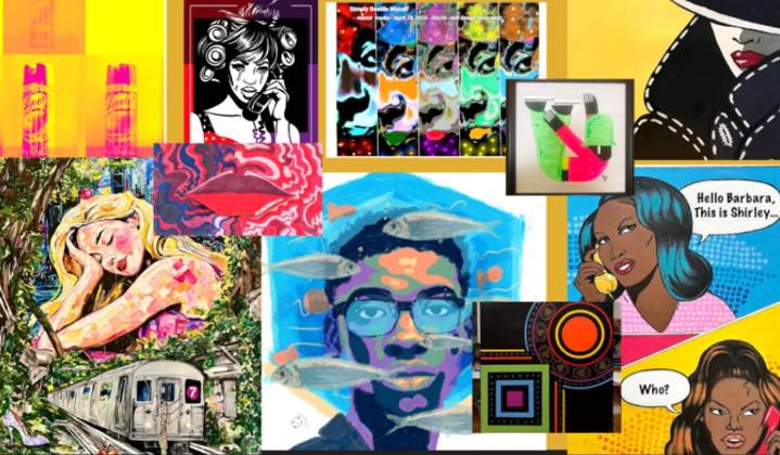 ‘Beyond Familiar’ pop art