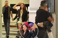 Jessica Alba's ex Cash Warren kisses model on PDA