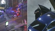 Suspect at center of high-speed chase across Los Angeles stops for gas mid