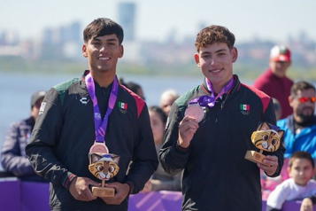 Da remo primera medalla a México en Panamericanos Junior Asunción 2025