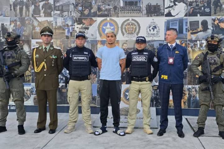Trasladan a Bogotá a sicario del “Rey de Meiggs” para iniciar proceso de extradición a Chile