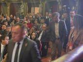 La foto: Petro llega a encuentro con la Corte Constitucional