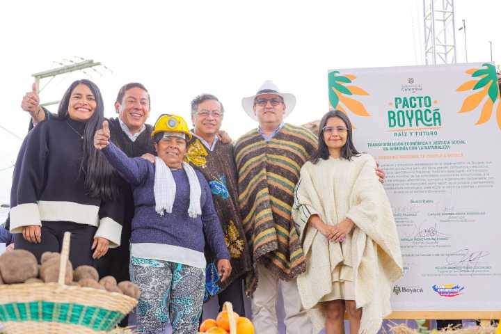 Boyacá asegura $2,5 billones con el “Pacto Territorial Raíz y Futuro”
