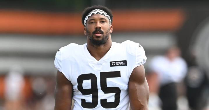 Eagles 2025 training camp practice notes, Day 15: Myles Garrett wrecks the practice