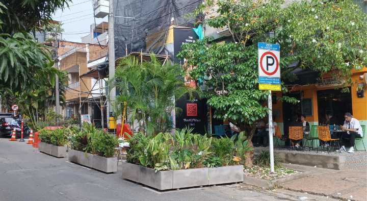 Primer parklet de la ciudad está en Manila