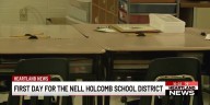 First day for the Nell Holcomb School District