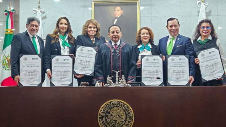 Rinde PJCDMX reconocimiento al Consejo de la Judicatura de la Ciudad de México