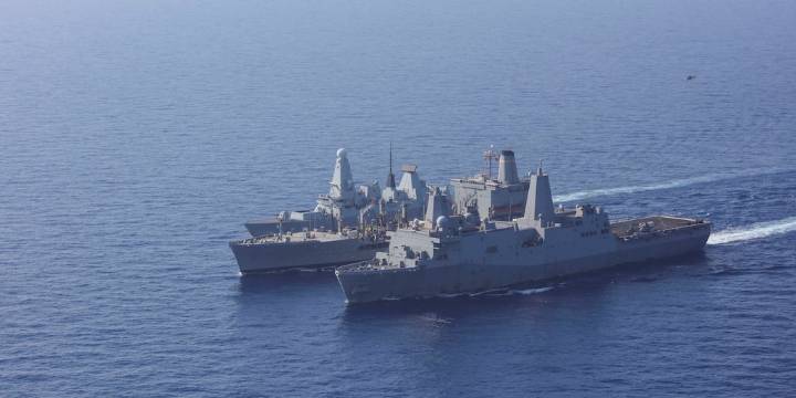 Estados Unidos desplegó un escuadrón anfibio frente a Venezuela para enfrentar las amenazas de los cárteles de droga