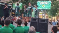 Presentación de las equipaciones del Cacereño: 36 grados a las 9 de la noche, pero ambientazo