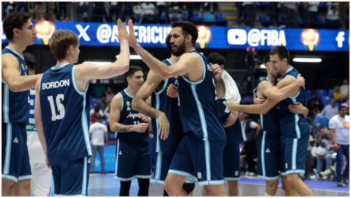 La Selección argentina de básquet enfrenta a Canadá por el pase a la final de la Americup: hora y dónde ver