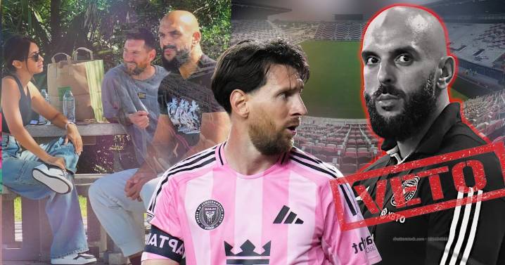 Guardaespaldas de Messi es suspendido de la Leages Cup tras agredir jugadores de Atlas