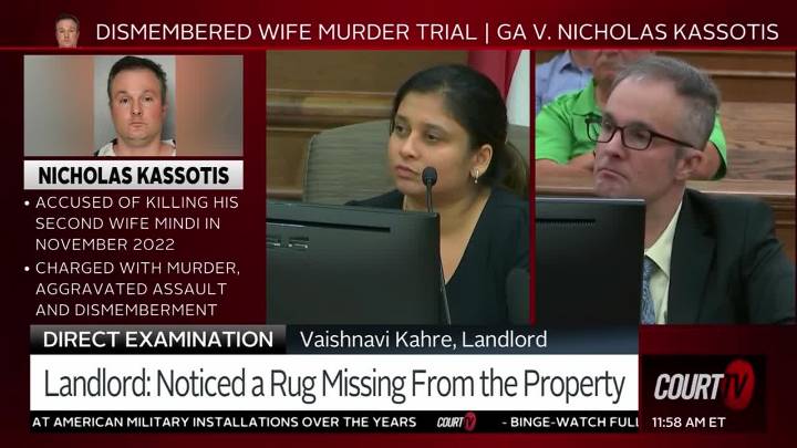 Dismembered Wife Murder: Landlord Noticed A Rug Missing from Property