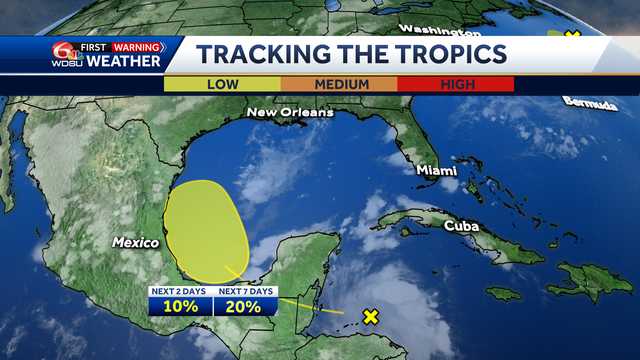 Tropical Depression possible in the Gulf. Where it could track...