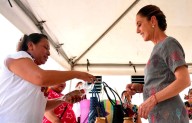 «Trabajamos para que las mujeres sean libres», reitera Sheinbaum en gira por Campeche