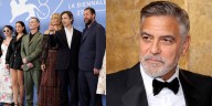 George Clooney Misses ‘Jay Kelly’ Venice Photo Call with Co-Stars, Rep Reveals His Medical Diagnosis | 2025 Venice Film Festival, Adam Sandler, Alba Rohrwacher, Billy Crudup, Emily Mortimer, Eve Hewso