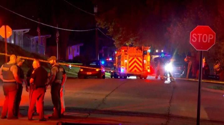 Iowa man dies after shooting 2 neighbors and setting his house on fire, officials say