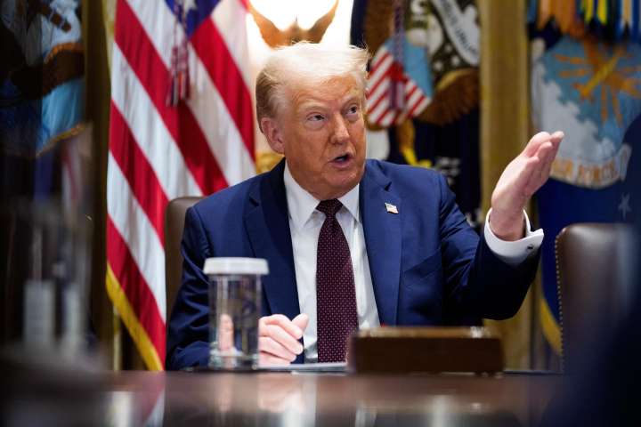 Trump presidirá este miércoles una "gran reunión" sobre Gaza en la Casa Blanca