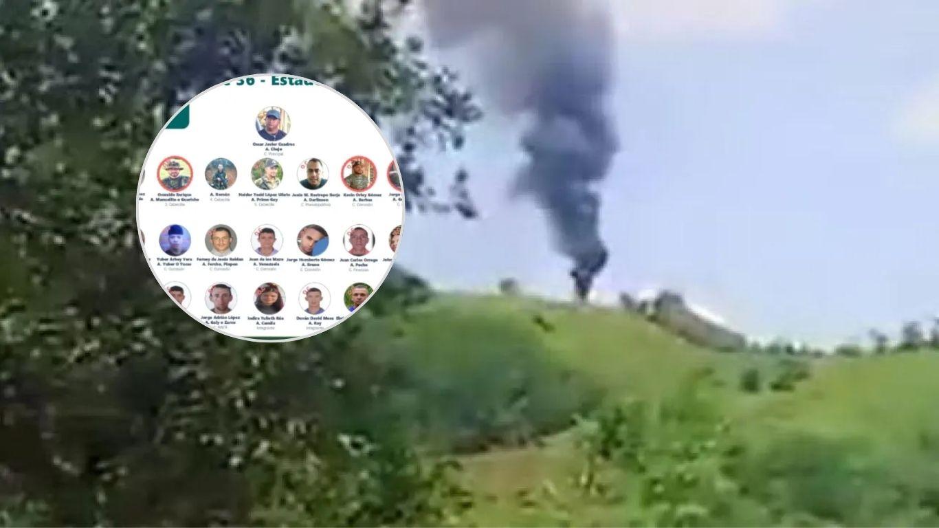 Gobierno aumenta a 2.000 millones de pesos la recompensa por responsables del ataque a helicóptero en Amalfi