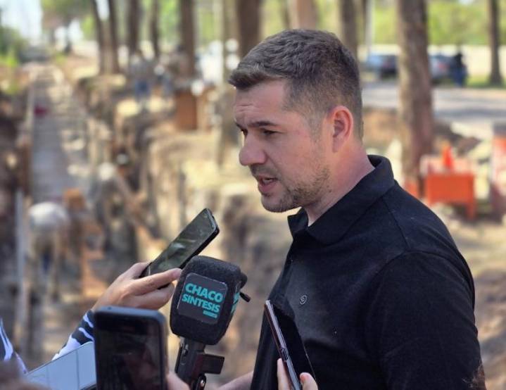 Pablo Álvarez destacó trabajos cloacales, pluviales y viales en Sáenz Peña: “Estamos tratando de llegar a cada rincón de la ciudad”