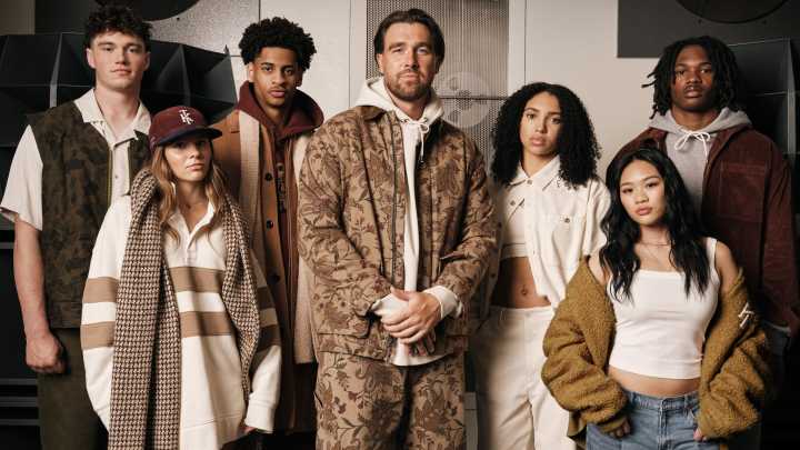 Newly-Engaged Travis Kelce Teams With American Eagle for Collection