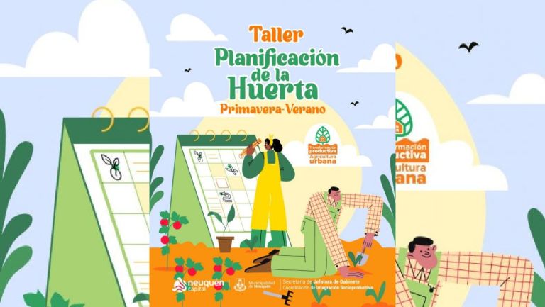 Convocan a participar del taller de Planificación de Huertas Primavera