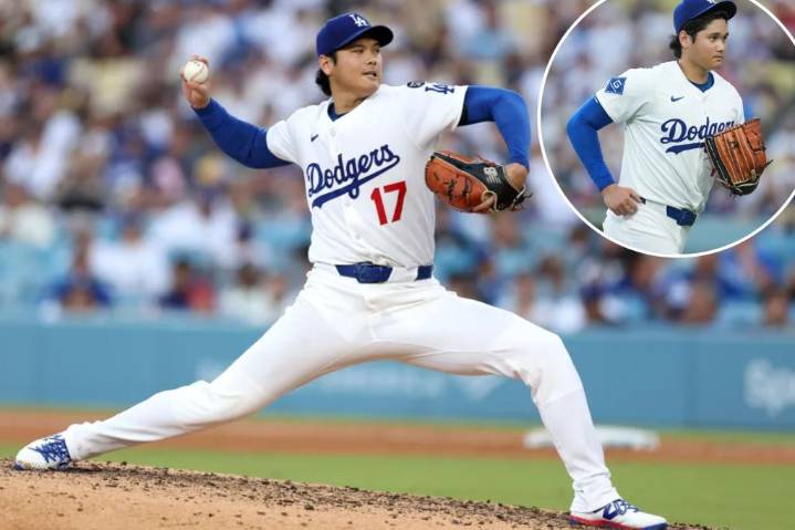 Shohei Ohtani picks up first win as Dodger in nine