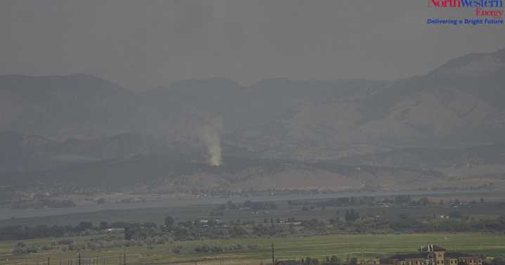 Fire spotted in the North Hills of Helena
