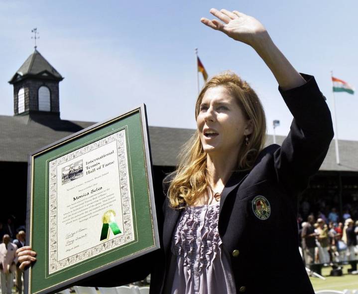Tennis great Monica Seles says she has myasthenia gravis. It is a chronic neuromuscular disease