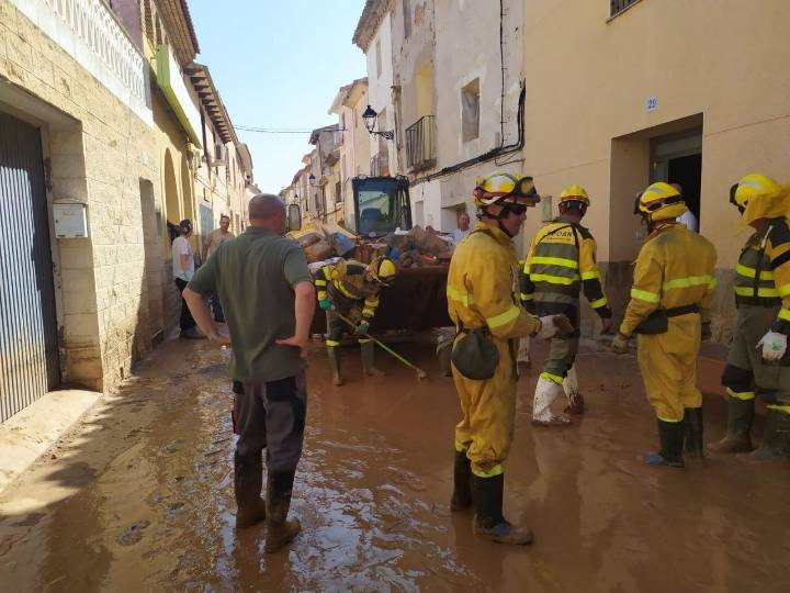 ADECOBEL tramita 60 expedientes de ayuda para las familias afectadas por la riada en el Campo de Belchite
