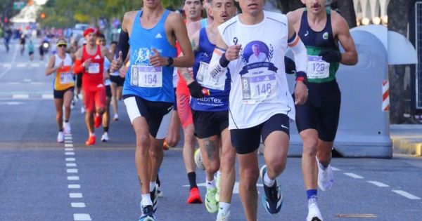 Salteño brilló en una maratón internacional y dedicó su logro a su abuelito fallecido