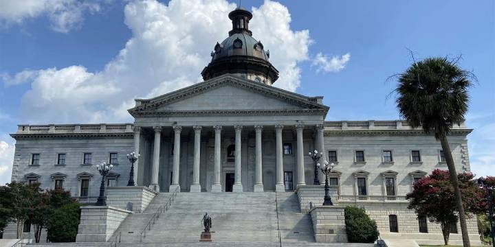 Republican candidates for governor make pitches to voters at ‘Freedom Fry’ event