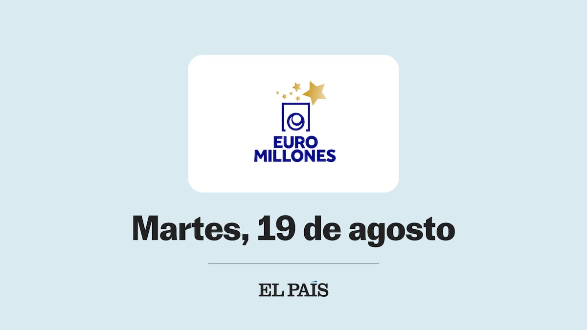 Euromillones: comprobar sorteo del martes 19 de agosto