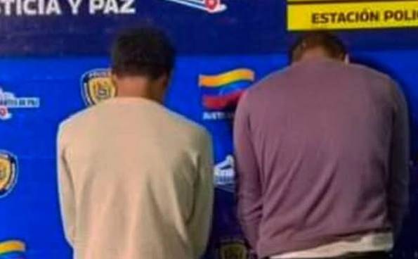 Capturados dos hombres con material de guerra en Aragua