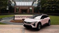 Mary Kay's iconic pink Cadillac goes electric with Cadillac Optiq