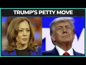 Trump Revokes Kamala Harris' Secret Service Detail