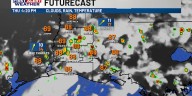 First Alert Forecast: Downpours and storms at times today, with more unsettled weather for the weekend
