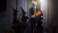 Bernie Sanders Cheerily Greets Trick-Or-Treaters Before Stealing Their Candy For Redistribution