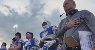 Kerrville high school football game becomes emotional tribute to flood victims