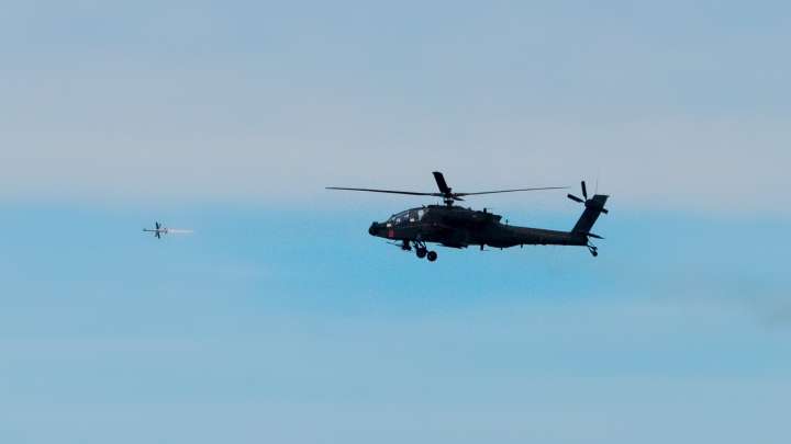 U.S. Army Apache Fires Spike NLOS in First European Demonstration